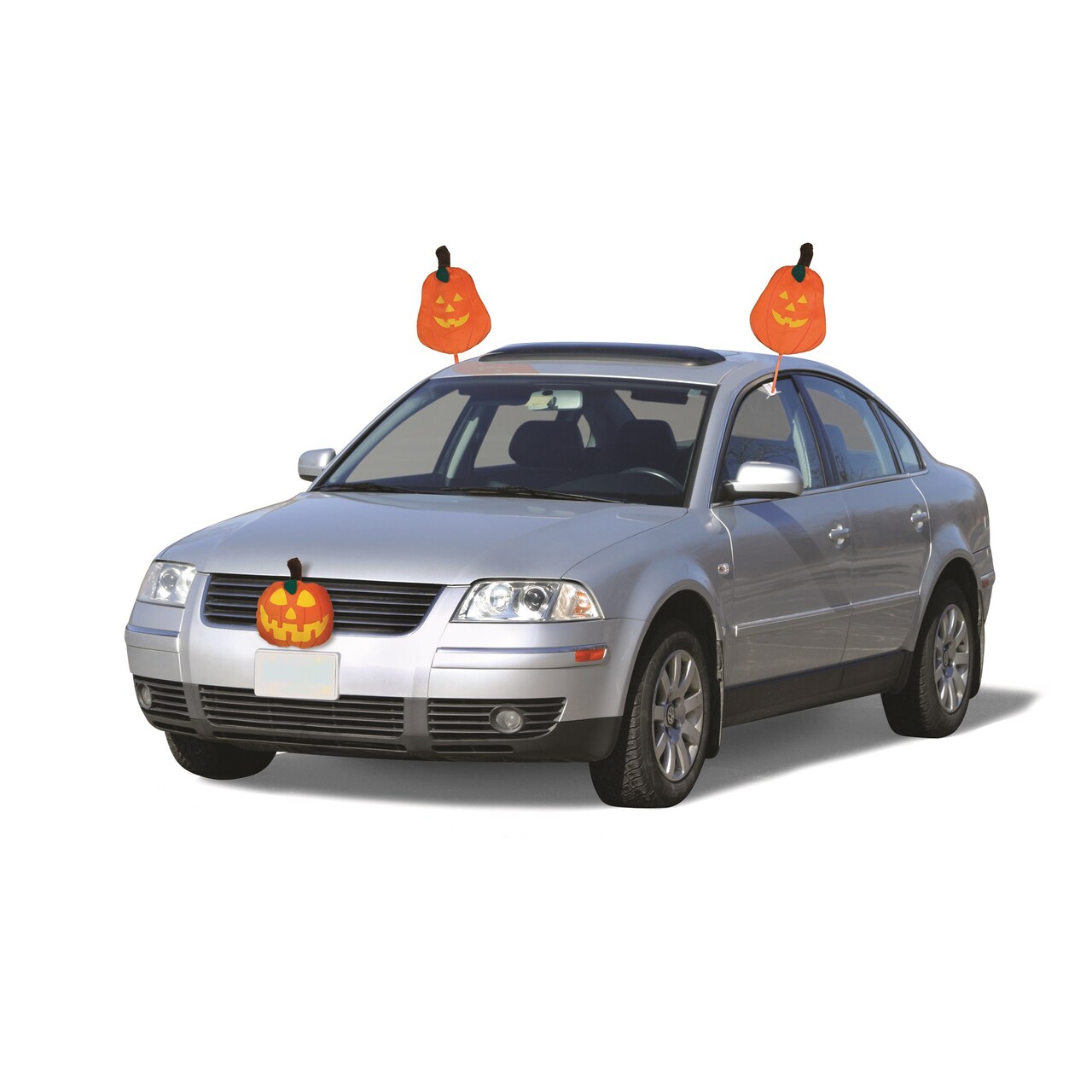 Mystic Pumpkins Decorating Halloween Car Kit - Universal Size - 19" - Orange and Yellow
